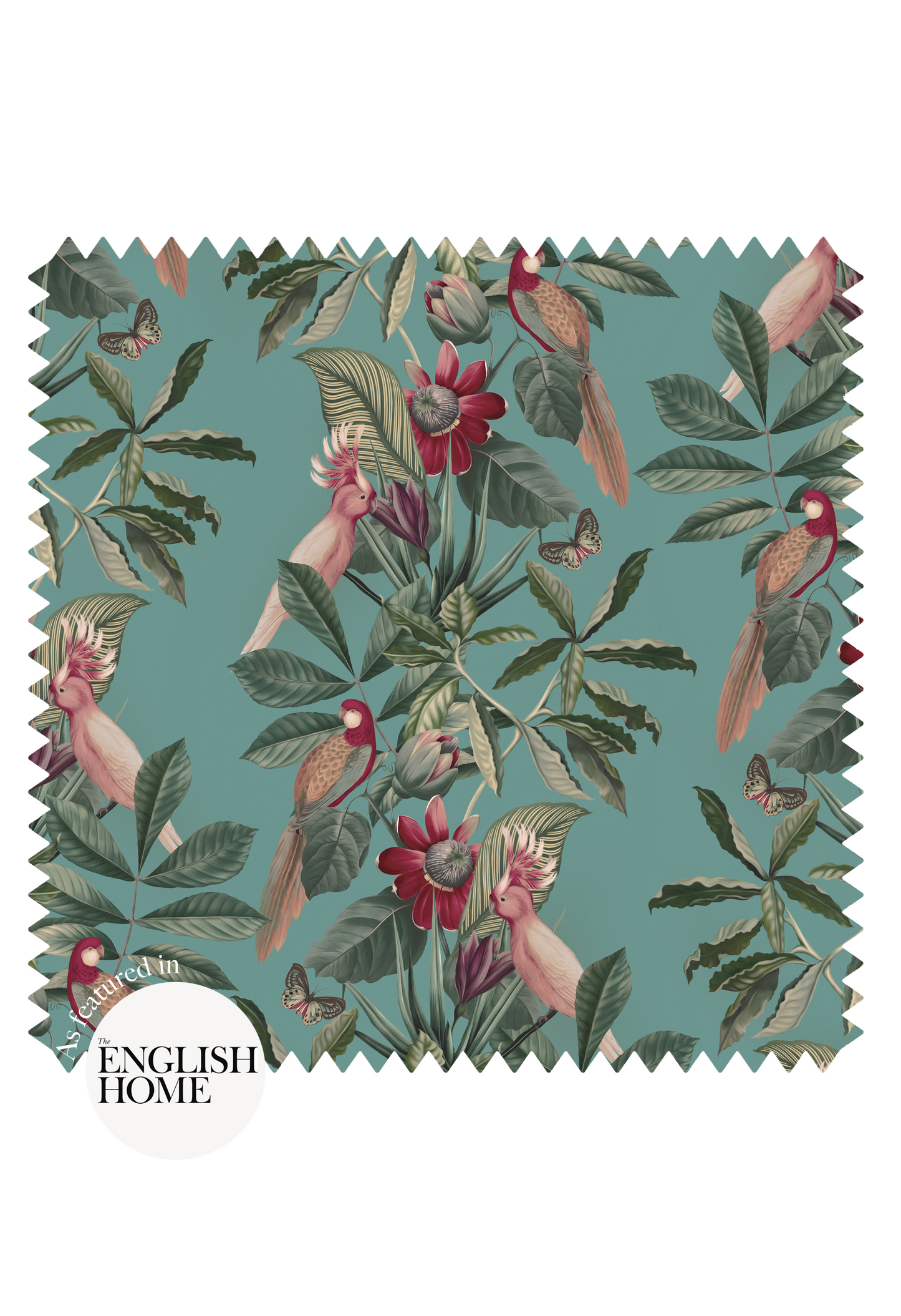 Passiflora Velvet Fabric - Vardo