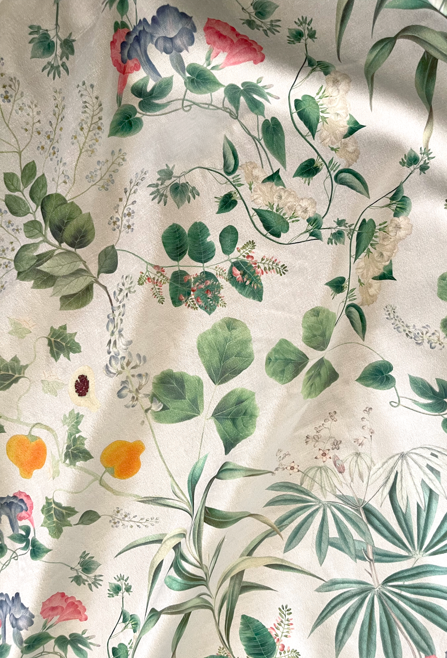 Little Eden Velvet Fabric - Meadow
