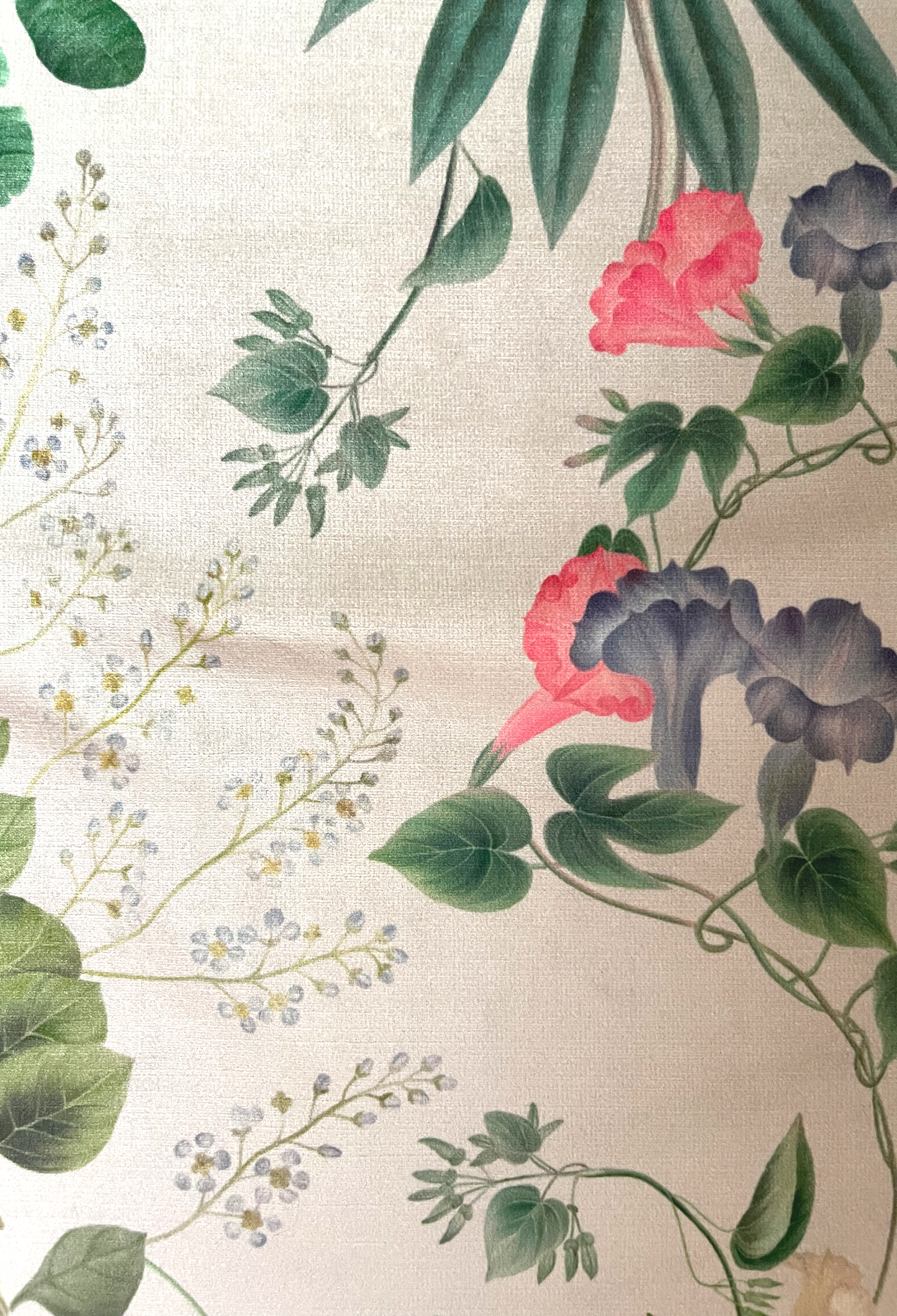 Little Eden Velvet Fabric - Meadow