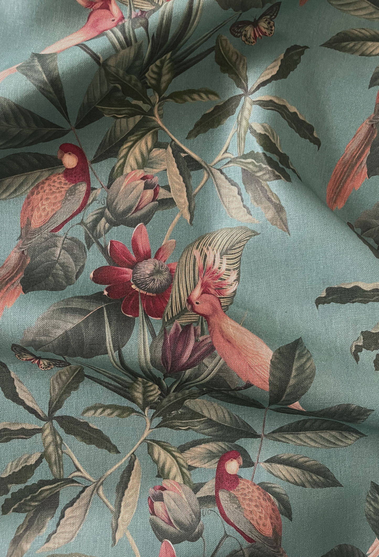 Passiflora Linen Fabric - Vardo