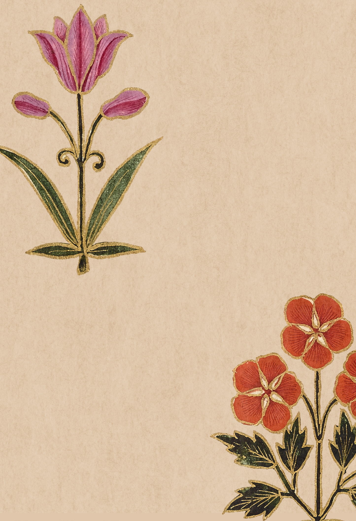 Sultana Wallpaper - Gold