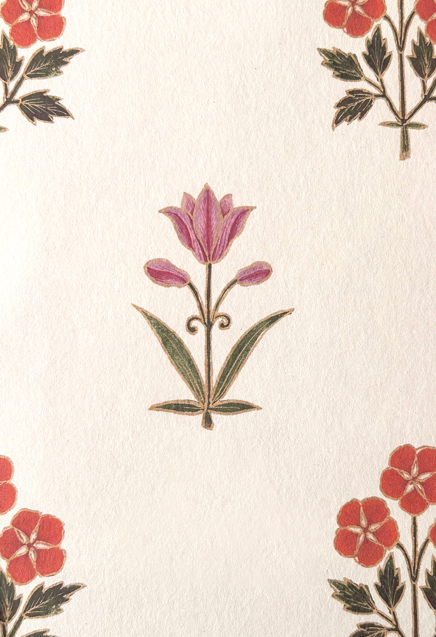 Sultana Wallpaper - Rose