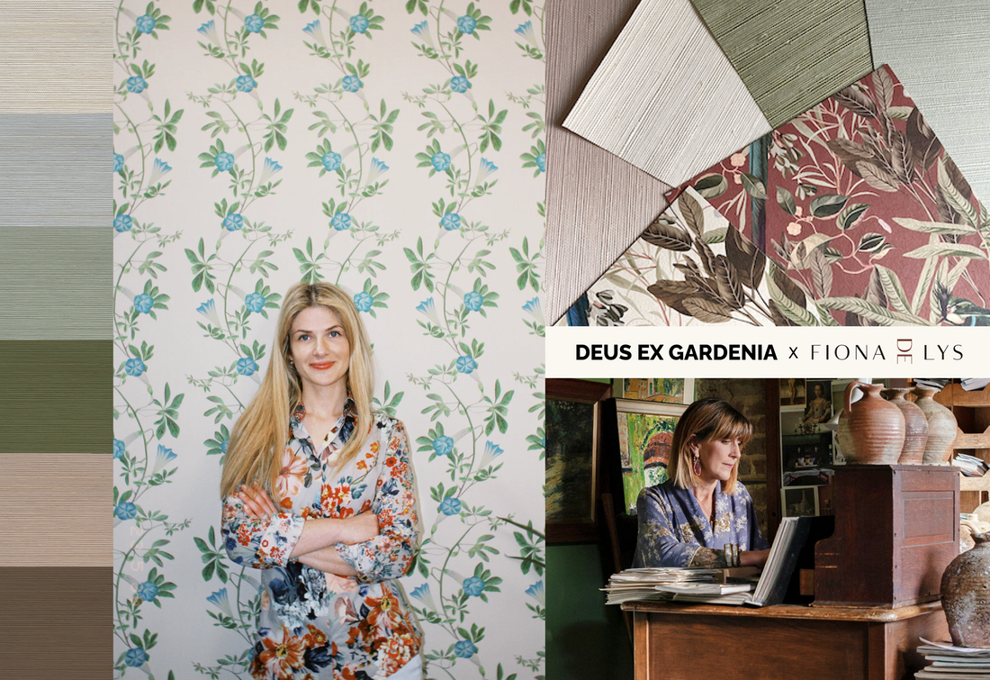 Introducing The Grasscloth Collection: Deus ex Gardenia x Fiona de Lys