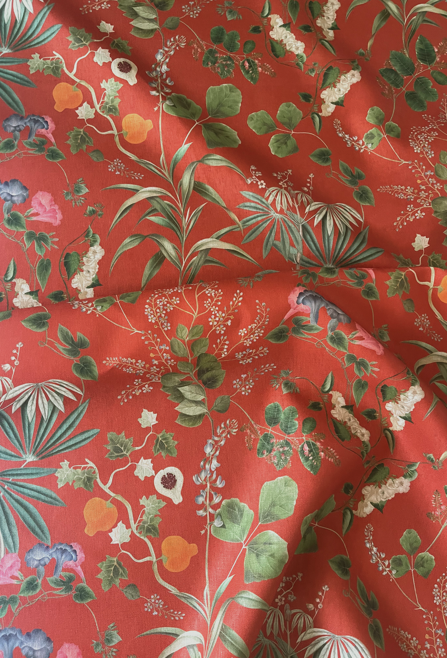 Little Eden Linen Fabric - Marigold