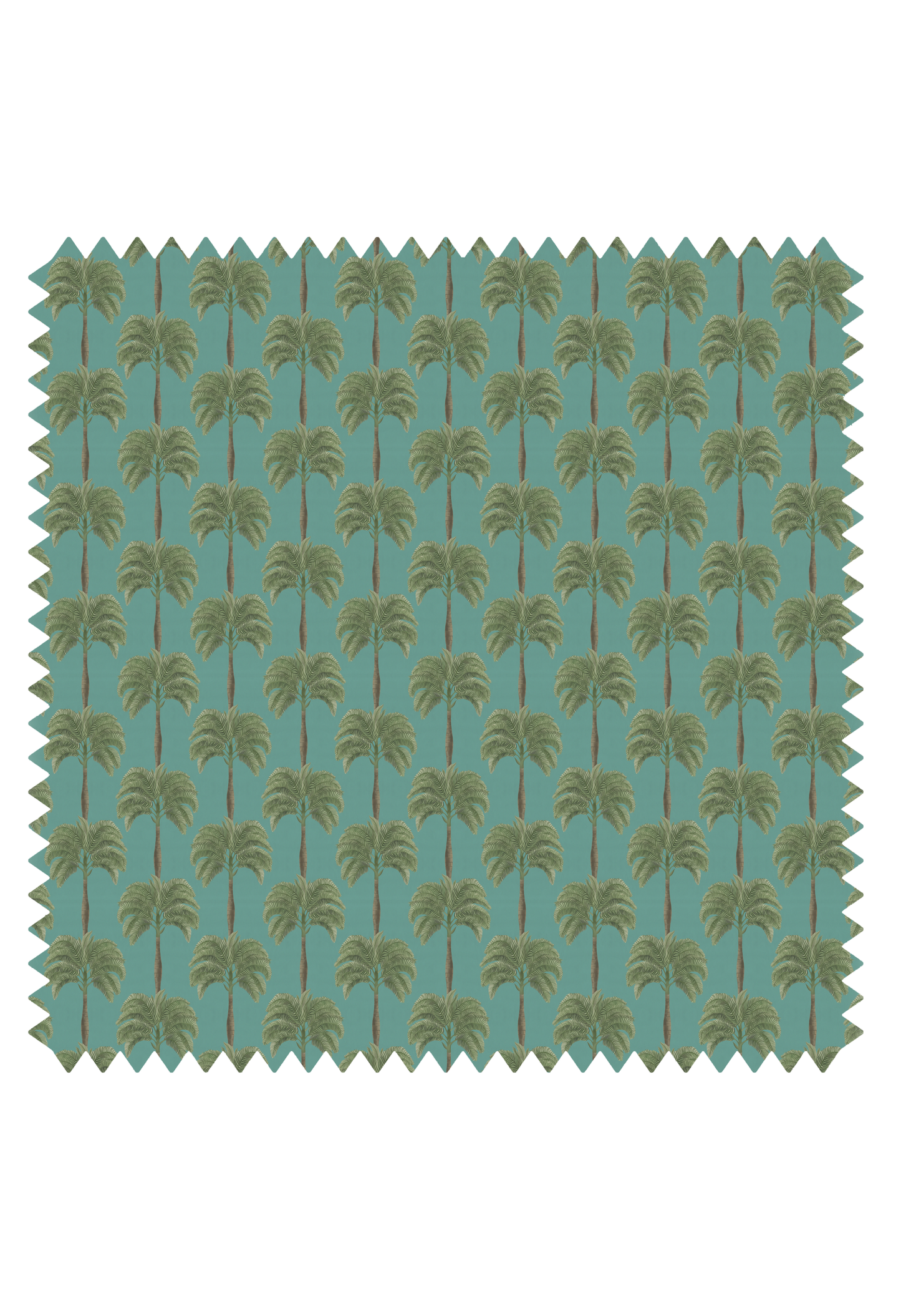 Little Palma Linen Fabric - Bay